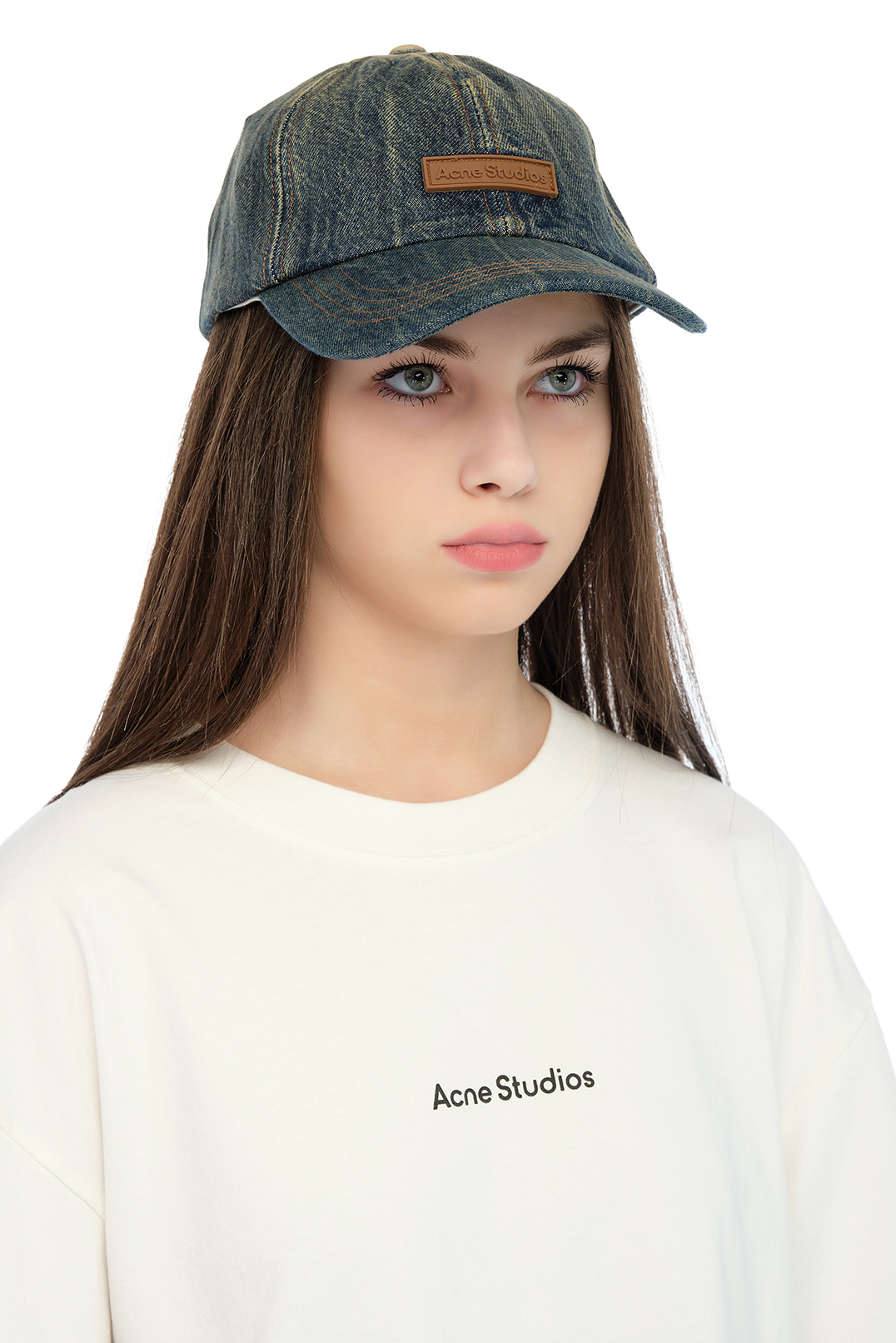 Джинсова кепка ACNE STUDIOS ACa15008