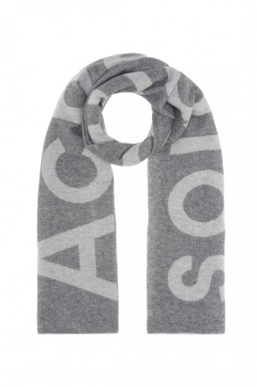 Шарф с логотипом ACNE STUDIOS ACa20010