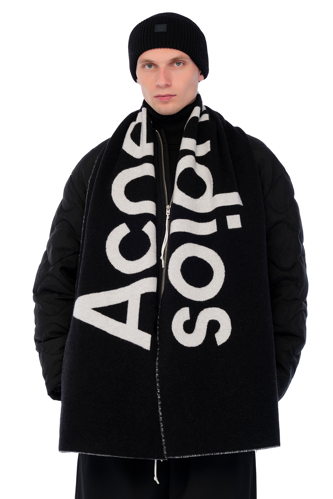 Шарф з логотипом ACNE STUDIOS ACa24010