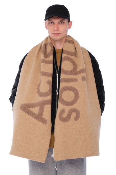 Шарф з логотипом ACNE STUDIOS ACa24011