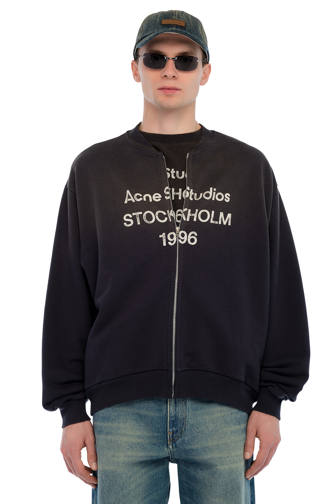 Бомбер з логотипом ACNE STUDIOS ACm15023