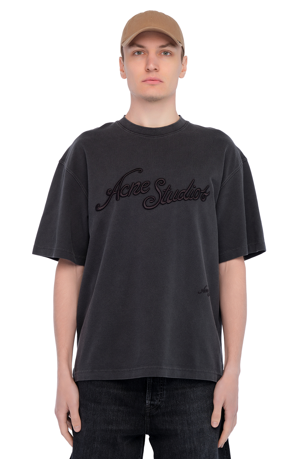 Футболка з логотипом ACNE STUDIOS ACm15026