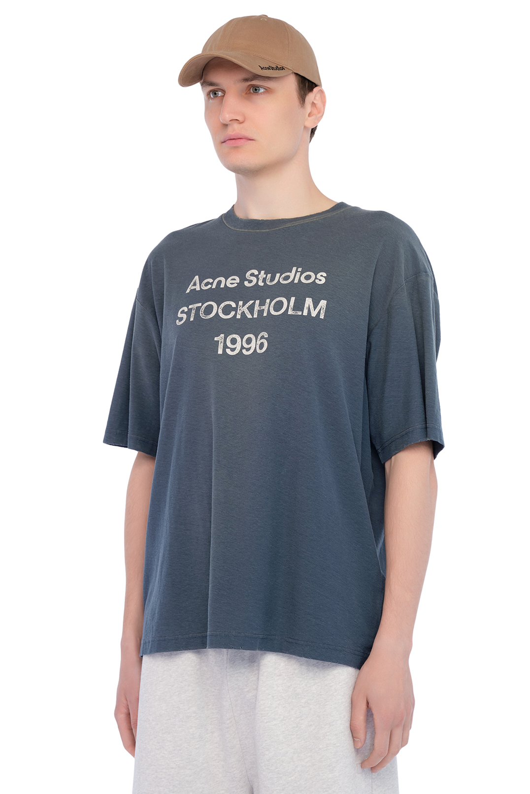 Футболка з логотипом ACNE STUDIOS ACm15028