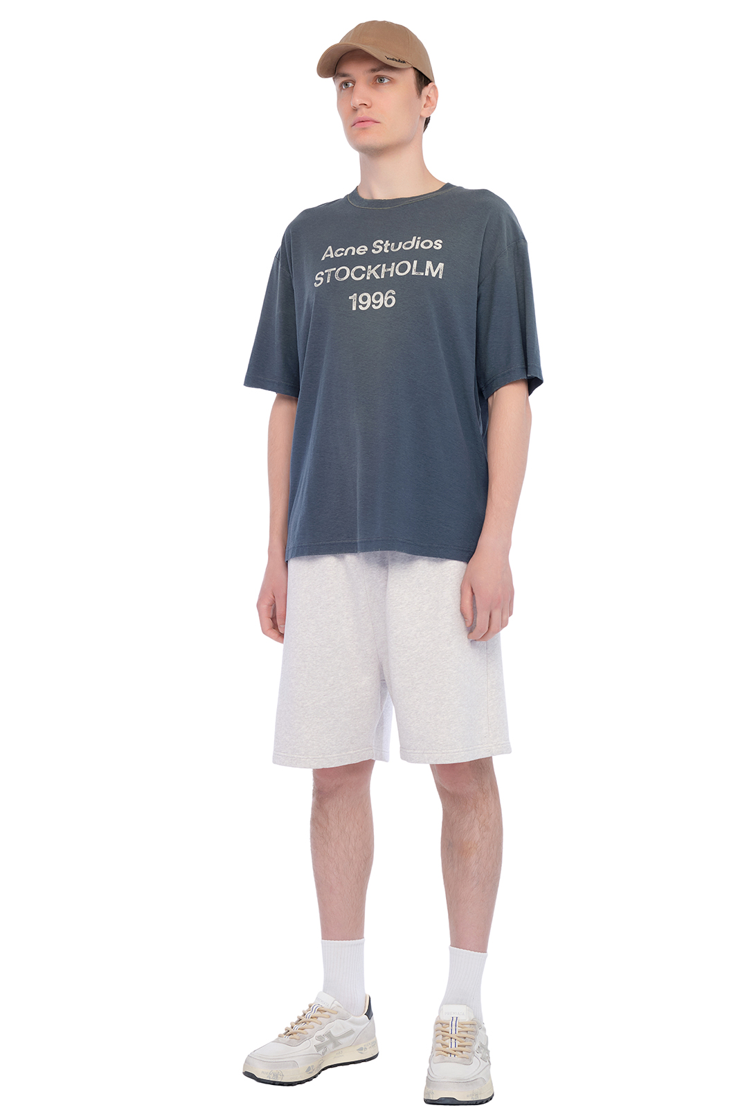 Футболка з логотипом ACNE STUDIOS ACm15028