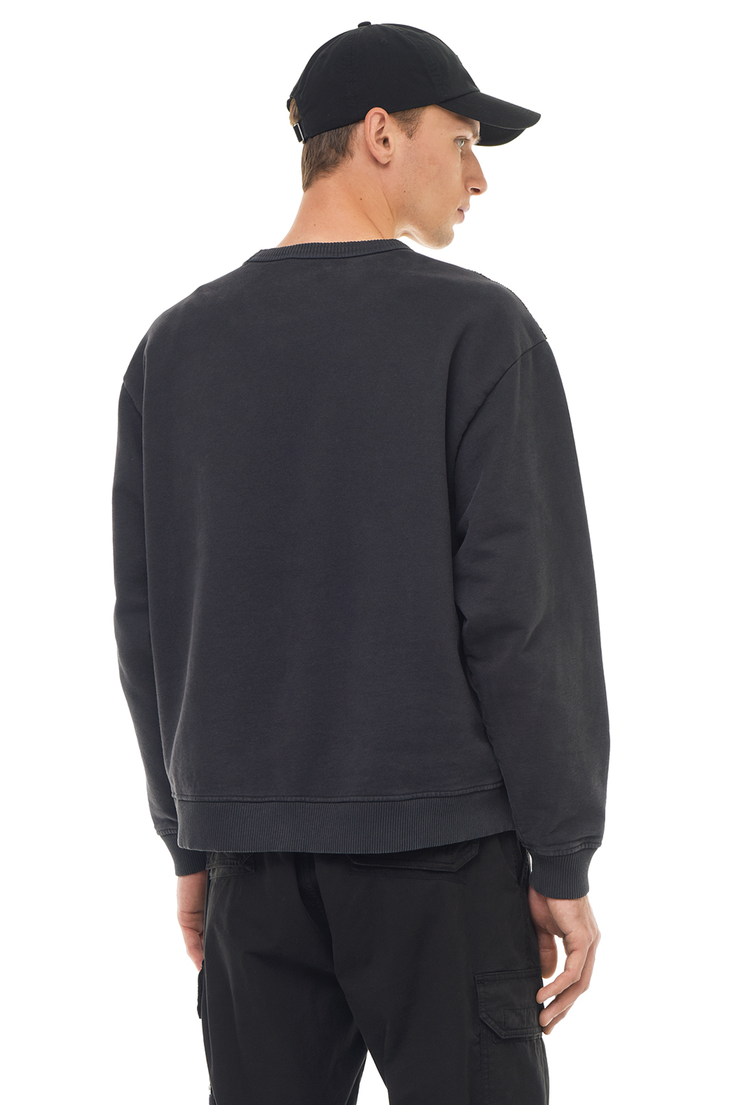 Світшот oversize з логотипом ACNE STUDIOS ACm23007