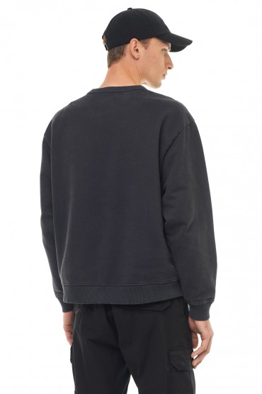 Світшот oversize з логотипом ACNE STUDIOS ACm23007