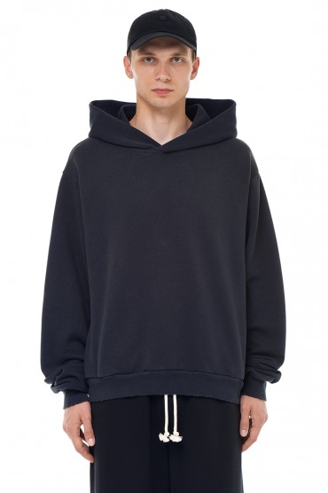 Худі oversize з логотипом ACNE STUDIOS ACm23011