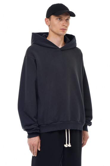 Худі oversize з логотипом ACNE STUDIOS ACm23011