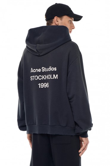 Худі oversize з логотипом ACNE STUDIOS ACm23011
