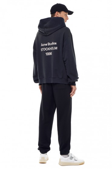Худі oversize з логотипом ACNE STUDIOS ACm23011