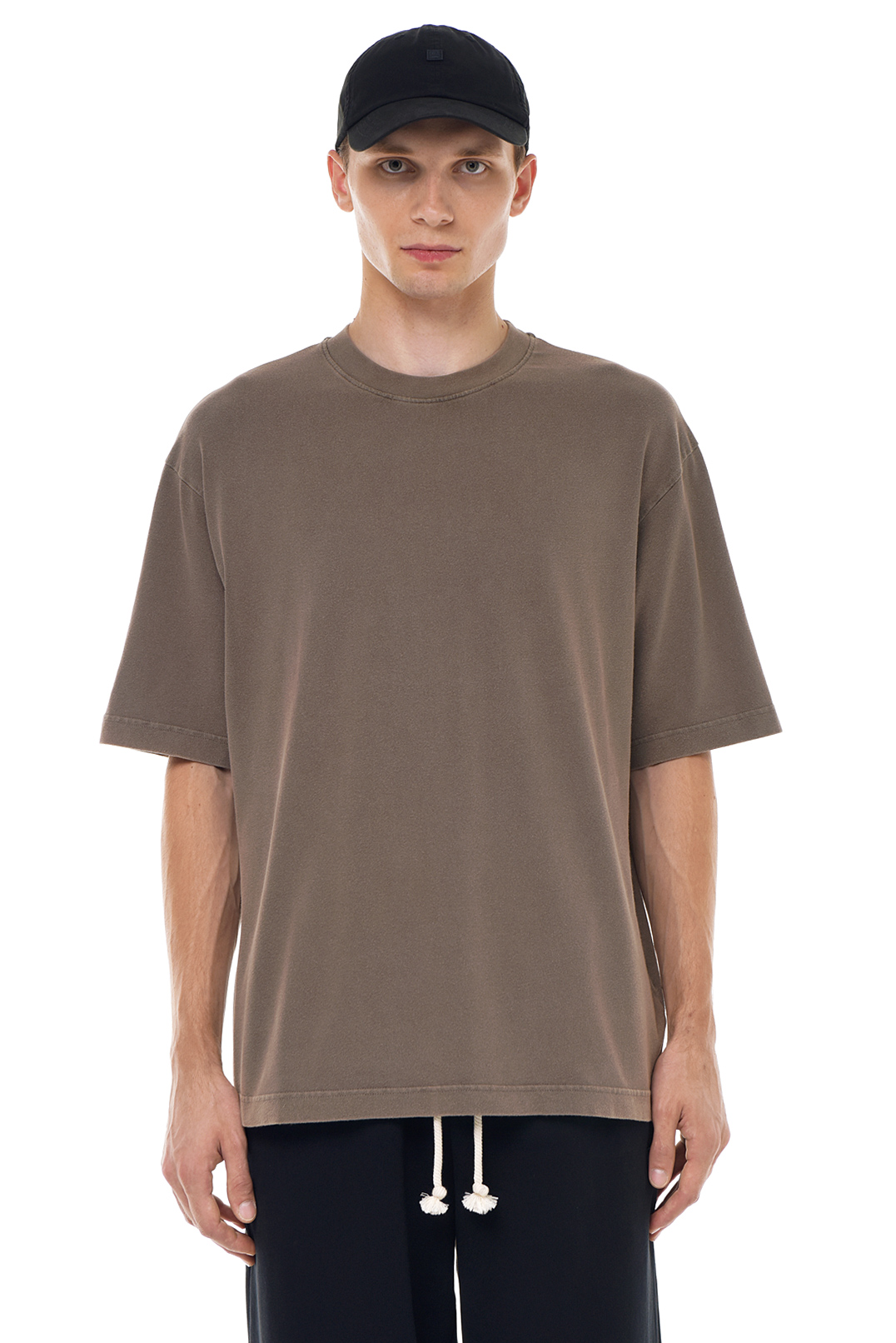 Футболка oversize з логотипом ACNE STUDIOS ACm23014