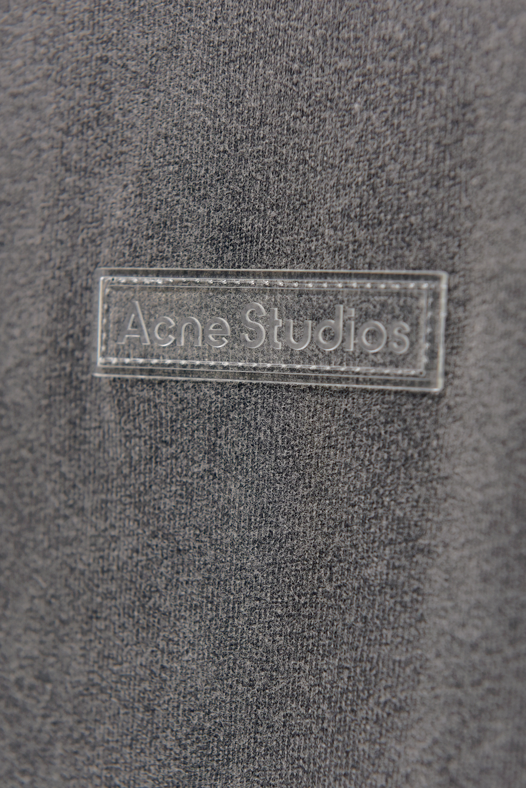 Футболка oversize з логотипом ACNE STUDIOS ACm23015