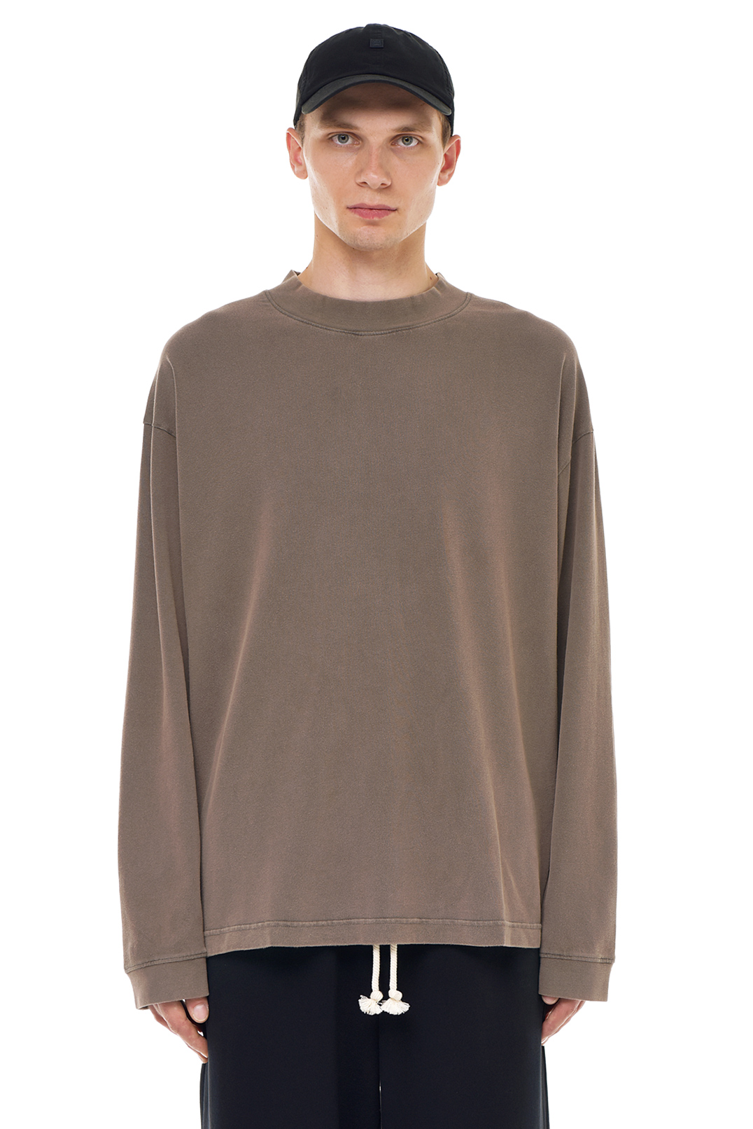 Лонгслів oversize з логотипом ACNE STUDIOS ACm23016