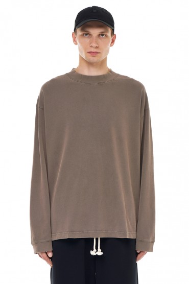 Купить оригинал Лонгслів oversize з логотипом ACm23016 от бренда ACNE STUDIOS Лонгслів oversize з логотипом ACNE STUDIOS ACm23016