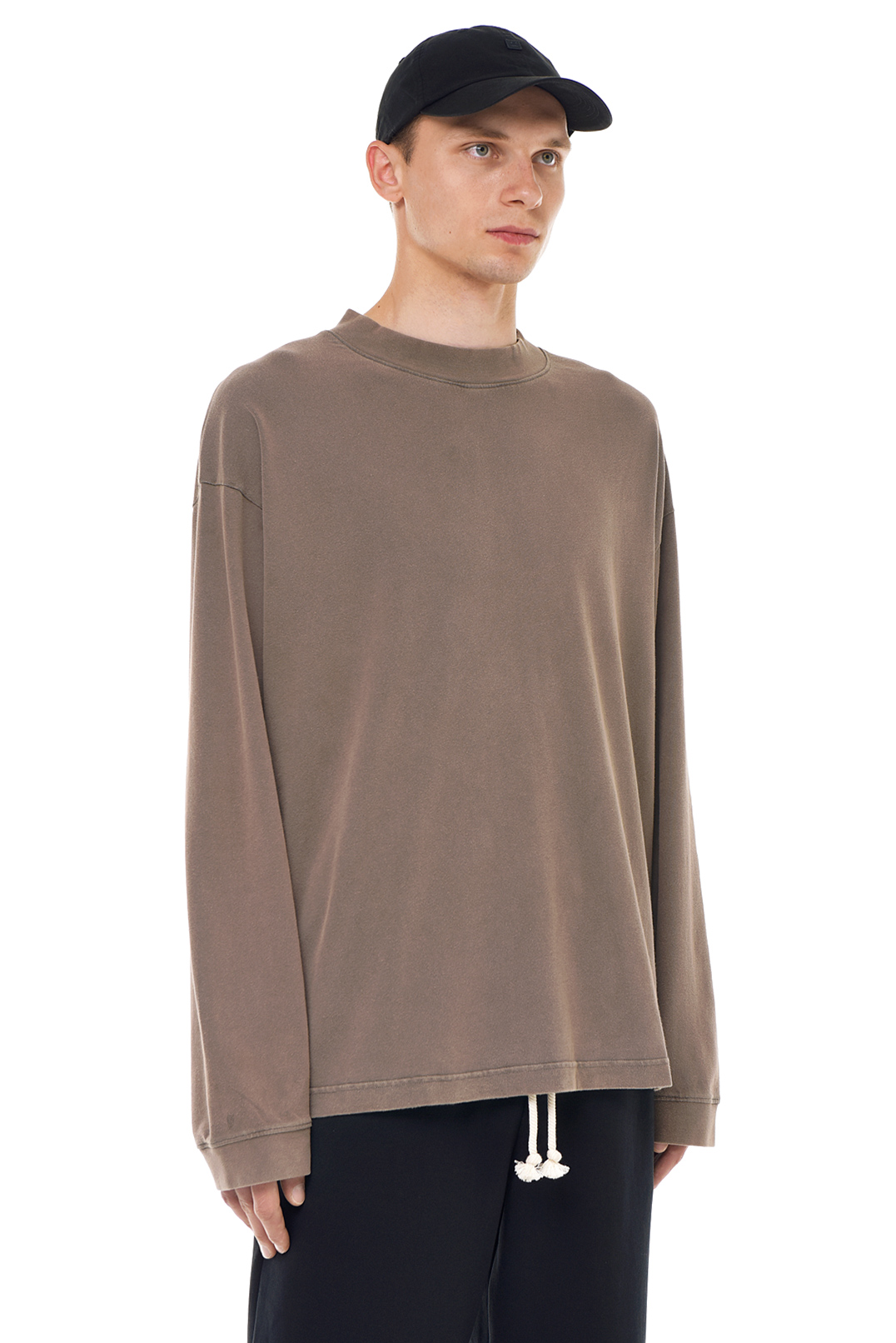 Лонгслів oversize з логотипом ACNE STUDIOS ACm23016