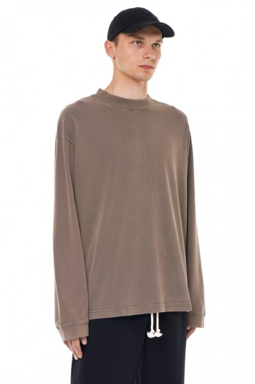 Купить оригинал Лонгслів oversize з логотипом ACm23016 от бренда ACNE STUDIOS Лонгслів oversize з логотипом ACNE STUDIOS ACm23016