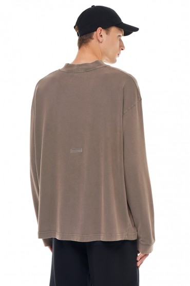 Купить оригинал Лонгслів oversize з логотипом ACm23016 от бренда ACNE STUDIOS Лонгслів oversize з логотипом ACNE STUDIOS ACm23016