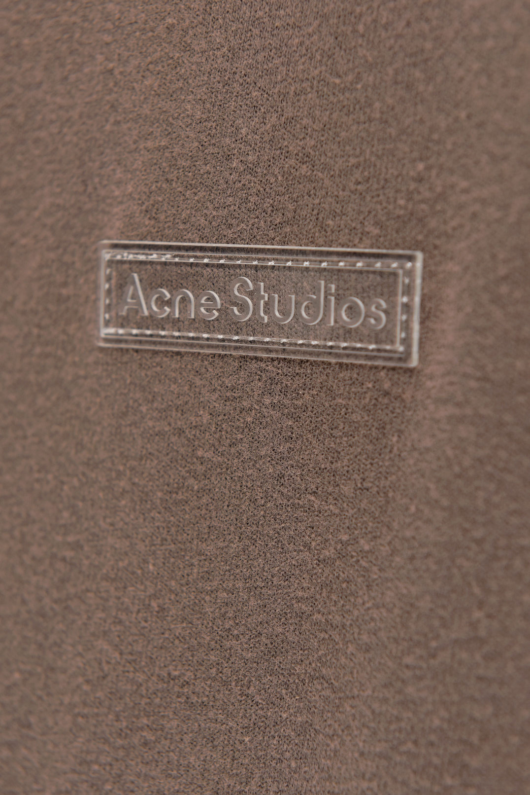 Лонгслів oversize з логотипом ACNE STUDIOS ACm23016