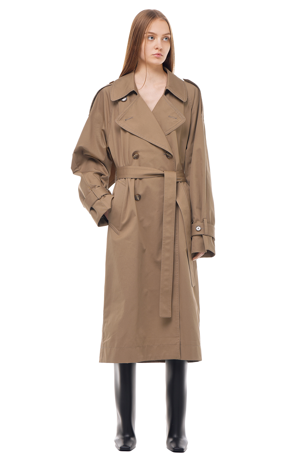 Тренч oversize ACNE STUDIOS ACw14009