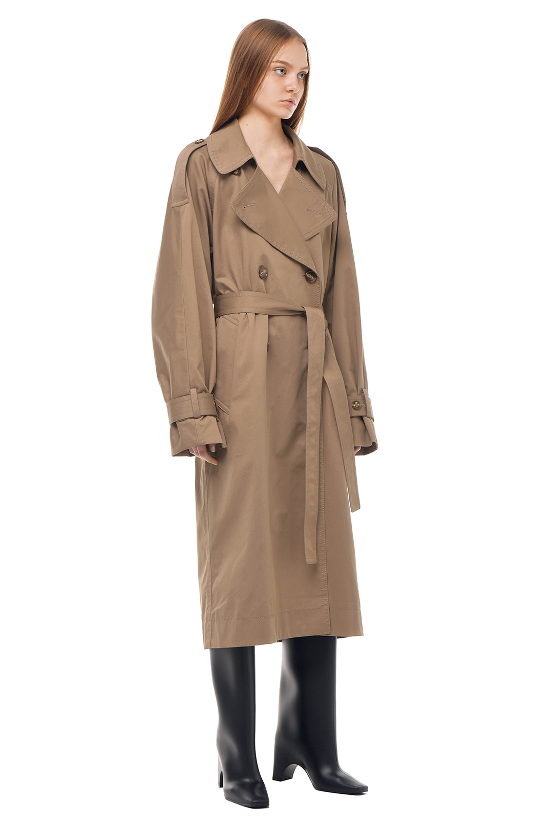 Тренч oversize ACNE STUDIOS ACw14009