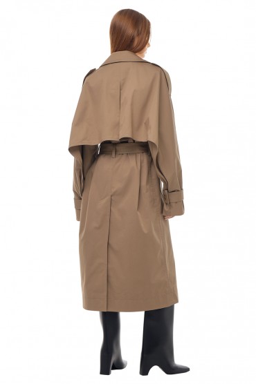 Тренч oversize ACNE STUDIOS ACw14009