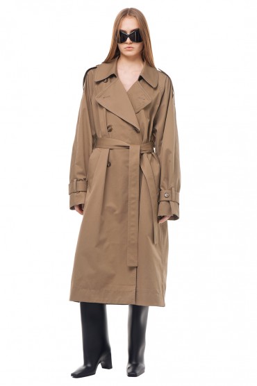 Тренч oversize ACNE STUDIOS ACw14009