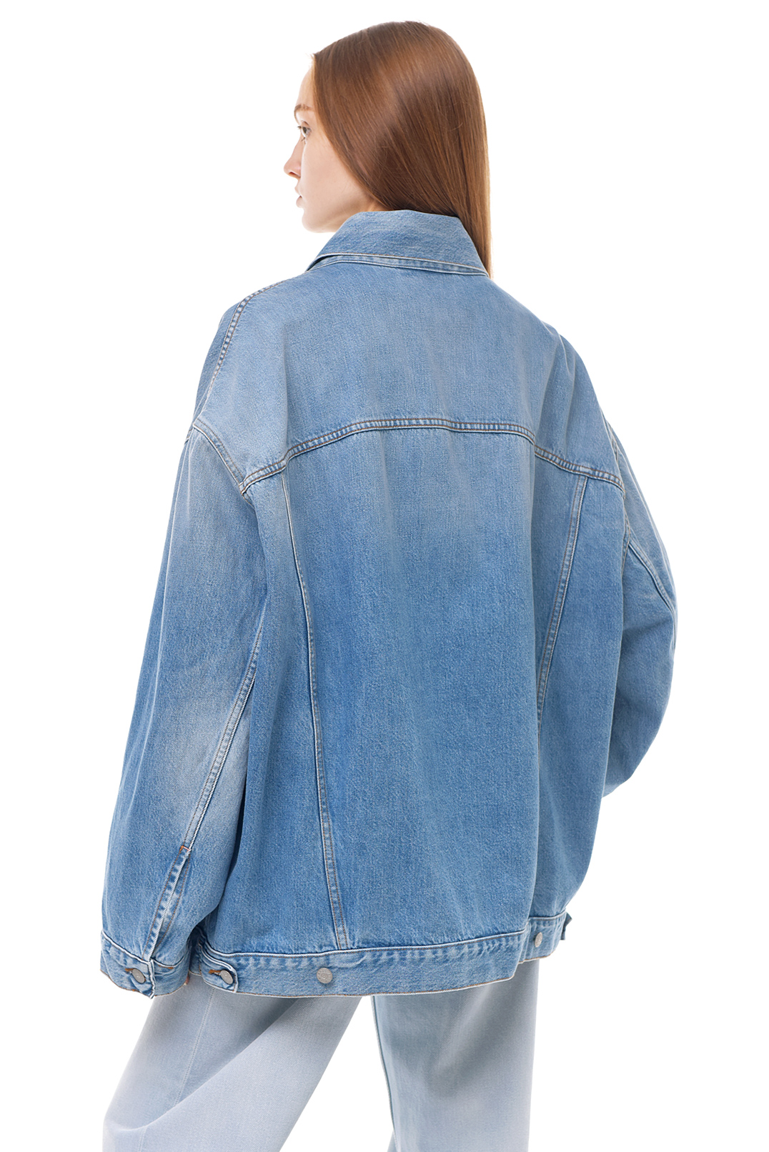 Джинсова куртка oversize ACNE STUDIOS ACw14012
