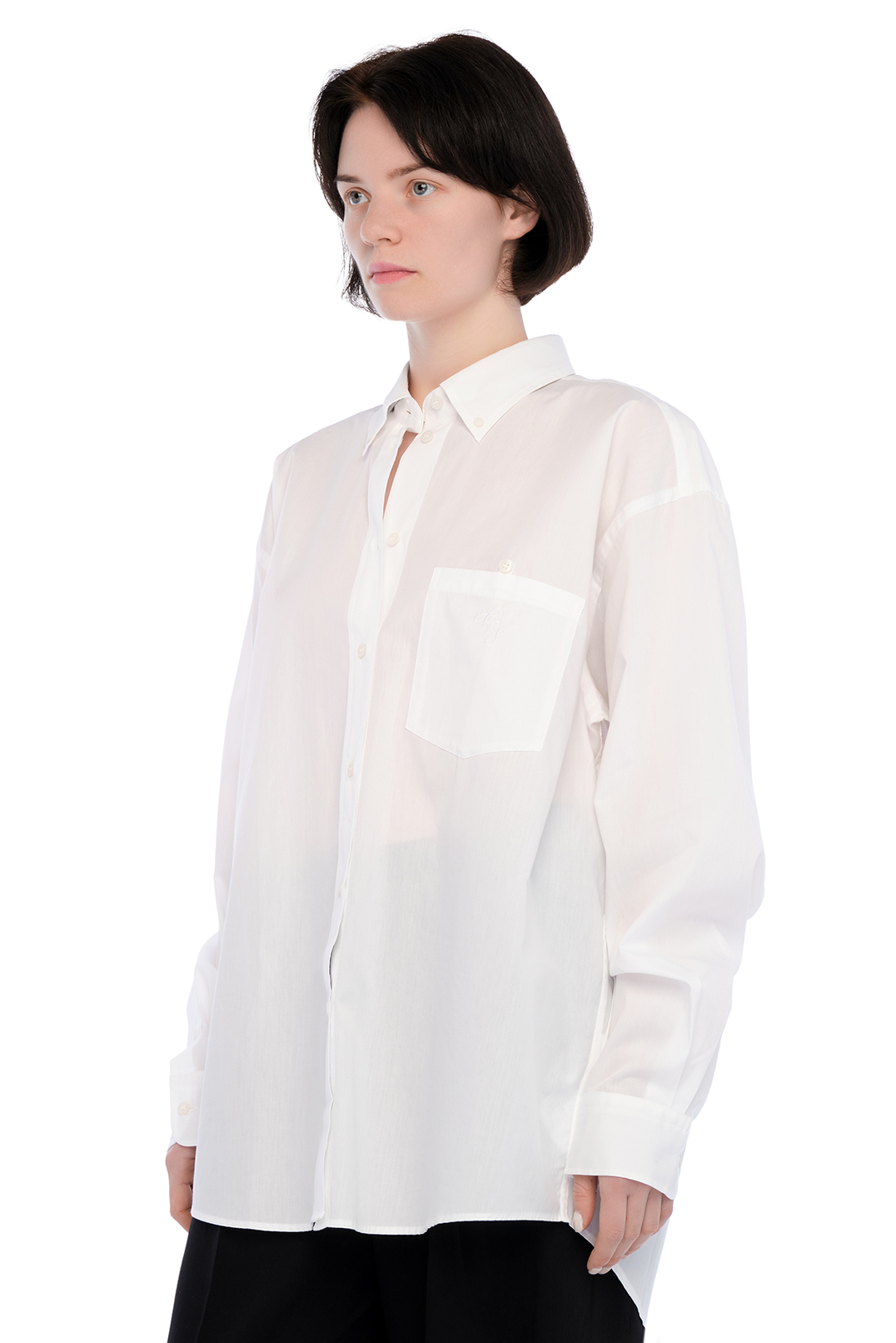 Сорочка oversize ACNE STUDIOS ACw15011