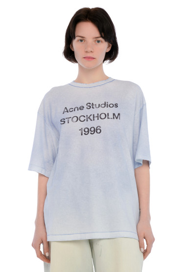 Футболка з логотипом ACNE STUDIOS ACw15033