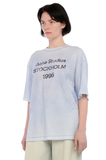 Футболка з логотипом ACNE STUDIOS ACw15033