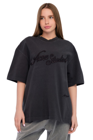 Футболка з логотипом ACNE STUDIOS ACw15037