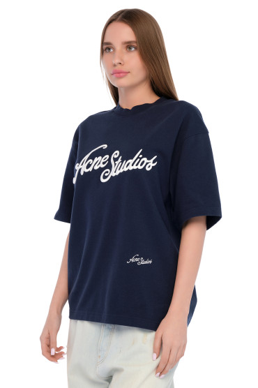 Футболка з логотипом ACNE STUDIOS ACw15046