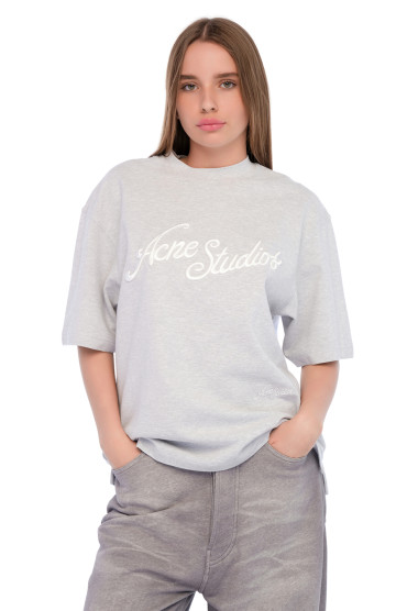 Футболка з логотипом ACNE STUDIOS ACw15047