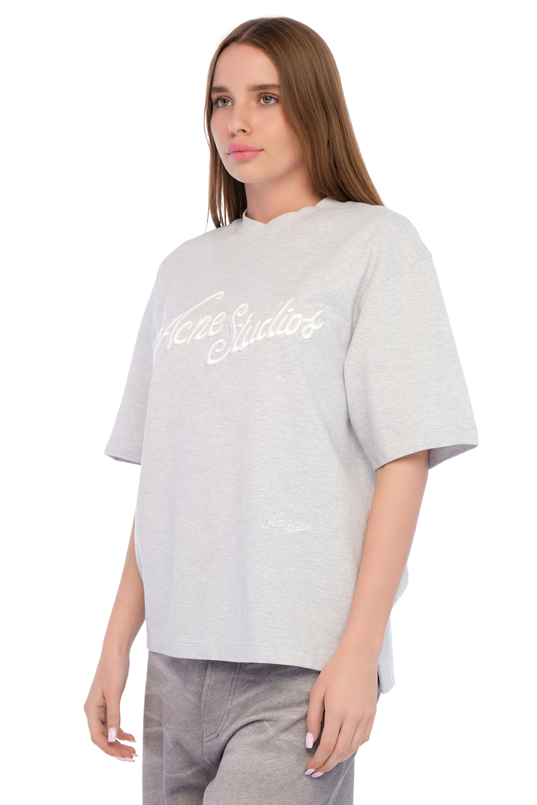 Футболка з логотипом ACNE STUDIOS ACw15047