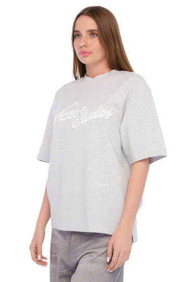 Футболка з логотипом ACNE STUDIOS ACw15047