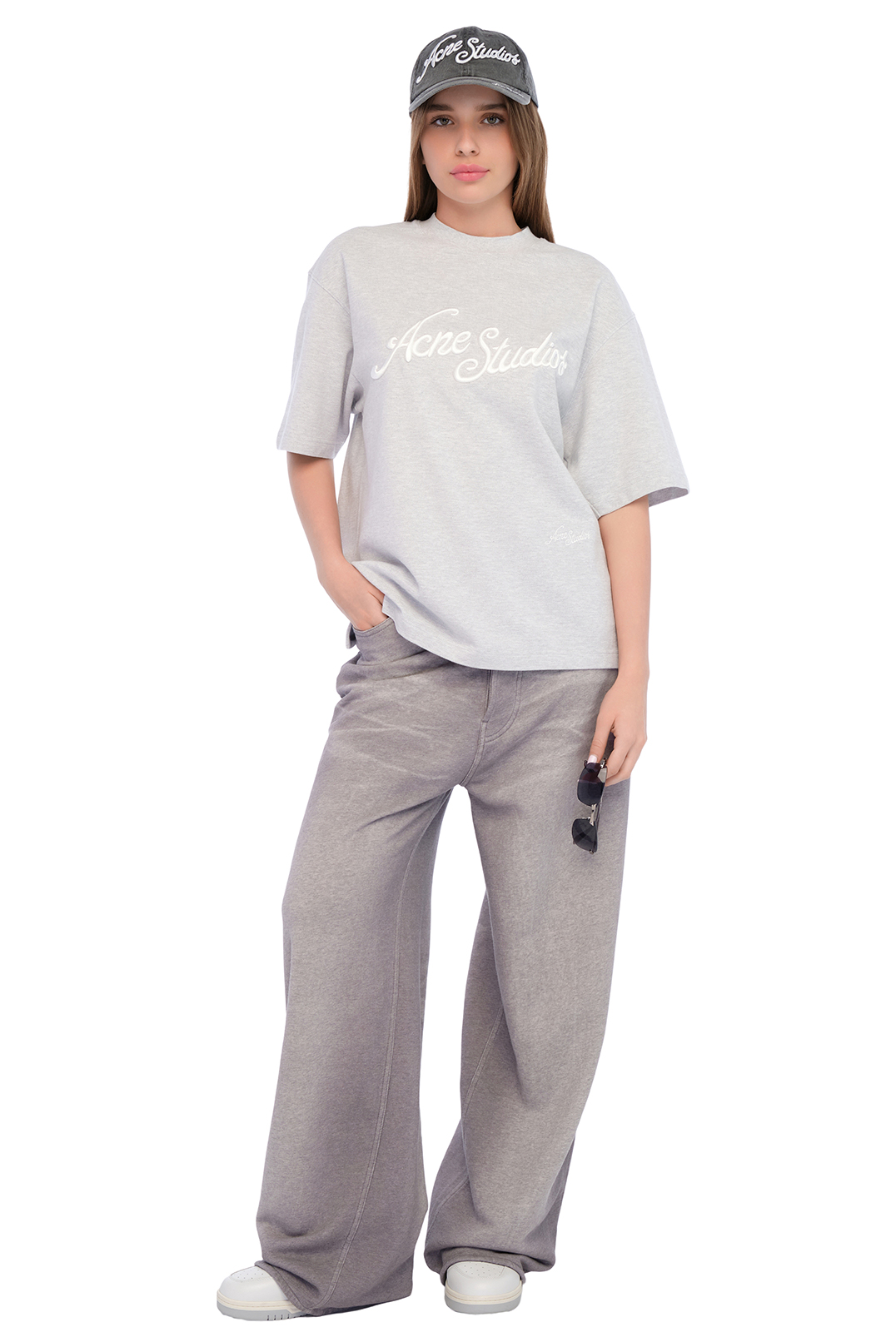Футболка з логотипом ACNE STUDIOS ACw15047