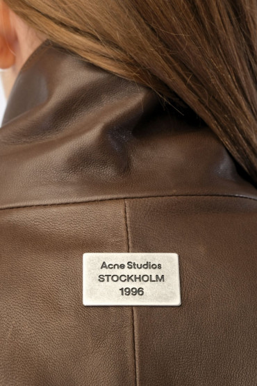 Шкіряна куртка ACNE STUDIOS ACw16004