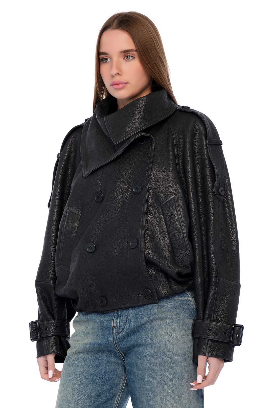 Шкіряна куртка ACNE STUDIOS ACw16016