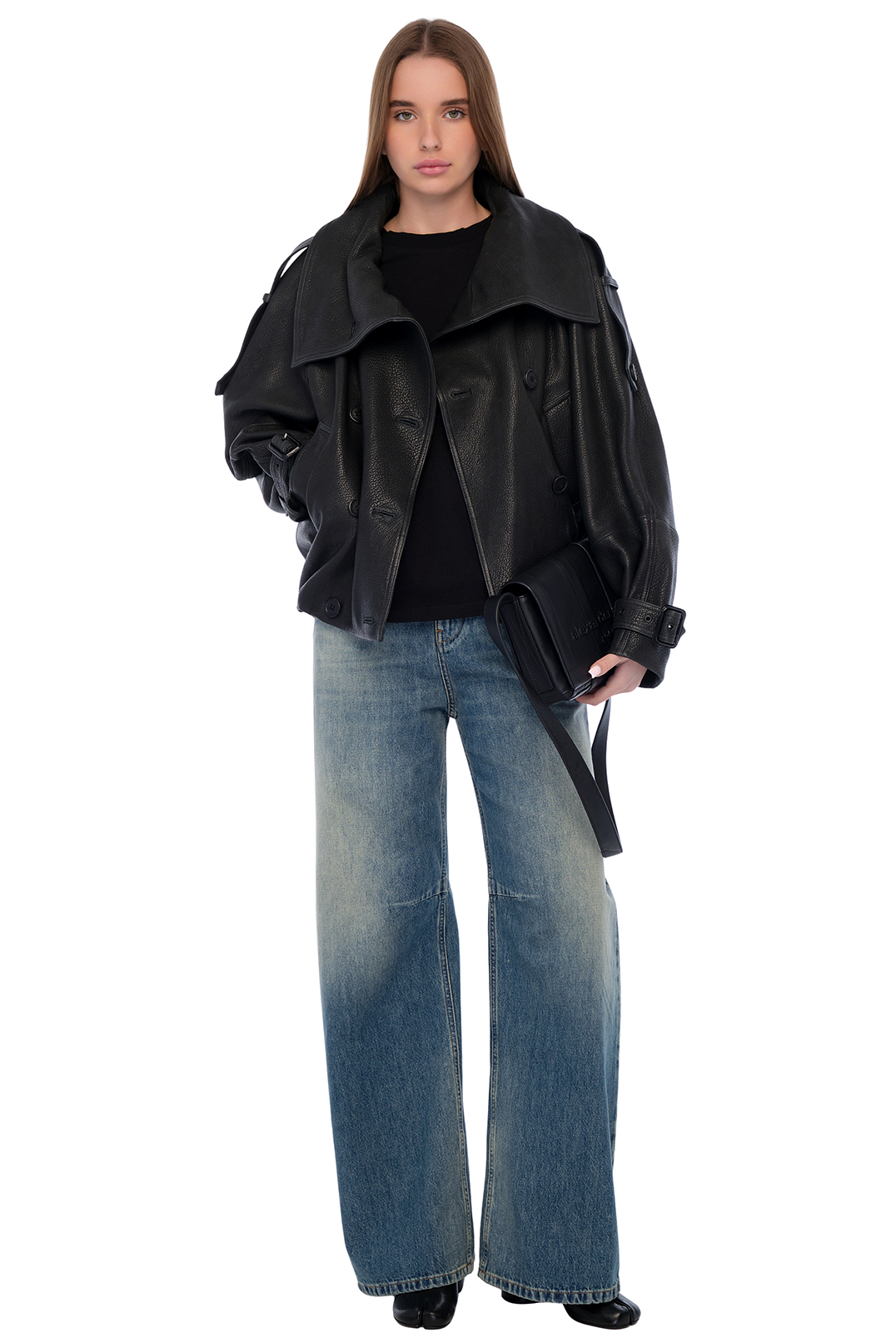 Шкіряна куртка ACNE STUDIOS ACw16016