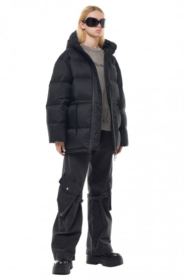 Пуховик з капюшоном ACNE STUDIOS ACw23005