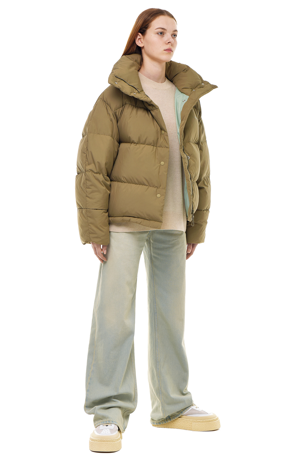 Пуховик oversize ACNE STUDIOS ACw23014