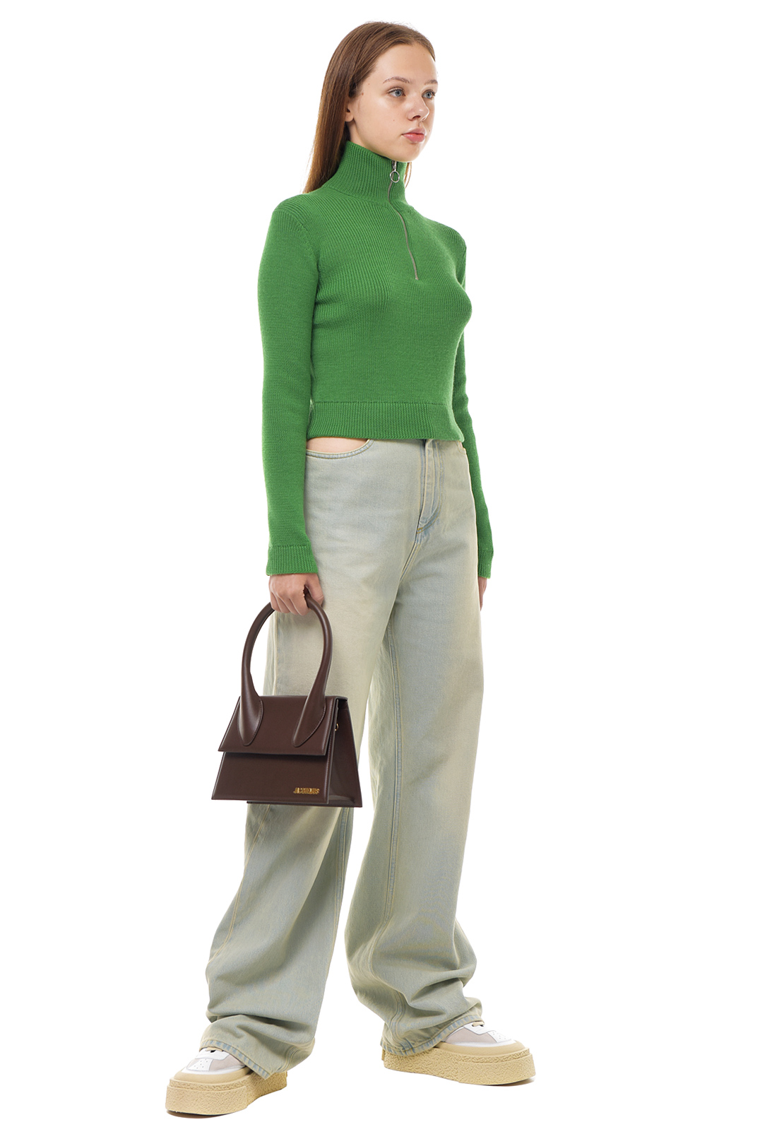 Светр на блискавці ACNE STUDIOS ACw23015