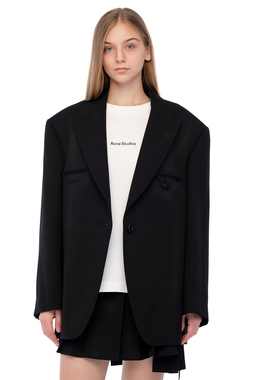 Пiджак oversize ACNE STUDIOS ACw24011