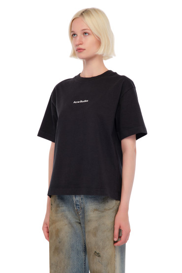 Футболка oversize з логотипом ACNE STUDIOS ACw24015