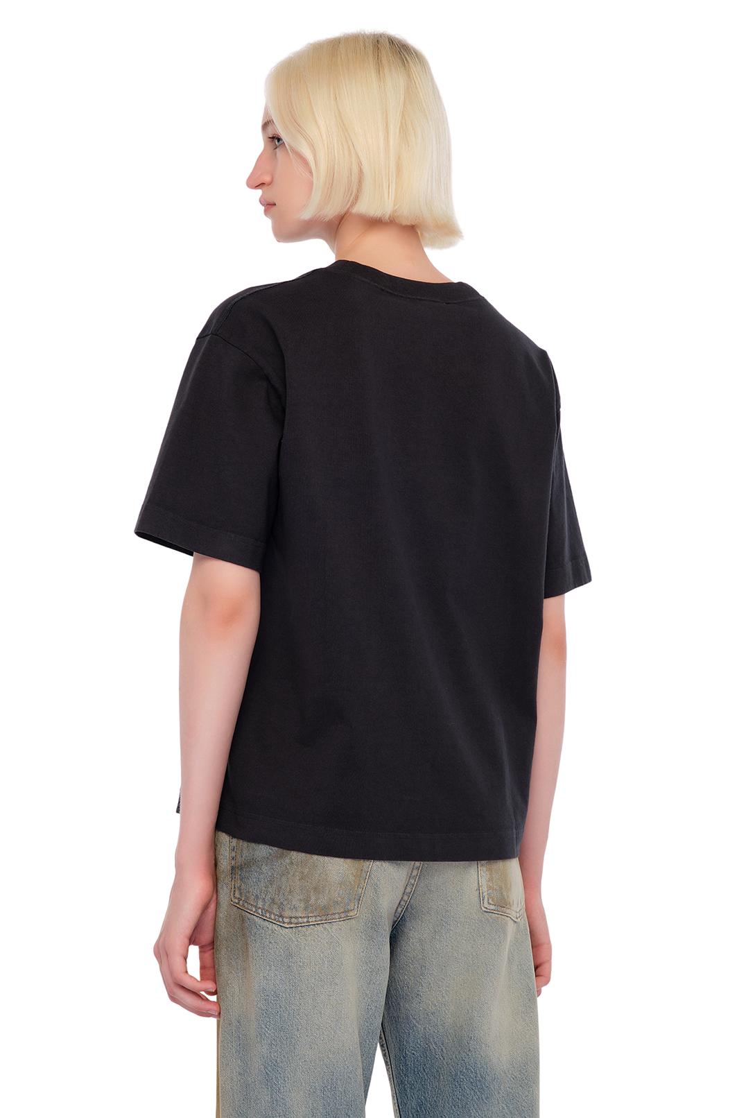 Футболка oversize з логотипом ACNE STUDIOS ACw24015