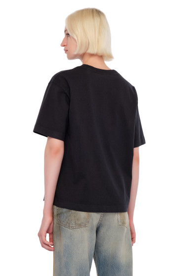 Футболка oversize з логотипом ACNE STUDIOS ACw24015