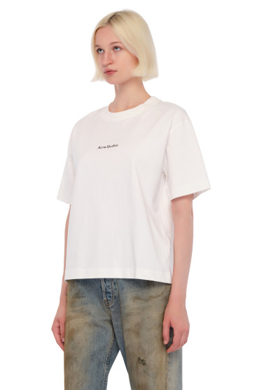 Футболка oversize з логотипом ACNE STUDIOS ACw24016