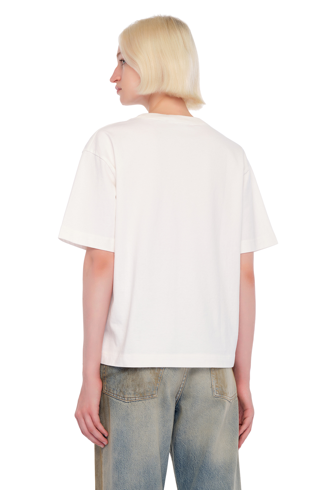 Футболка oversize з логотипом ACNE STUDIOS ACw24016