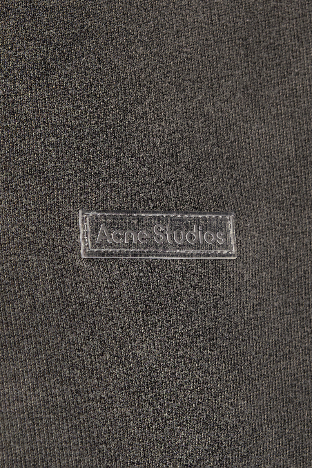 Худі oversize з логотипом ACNE STUDIOS ACw24030