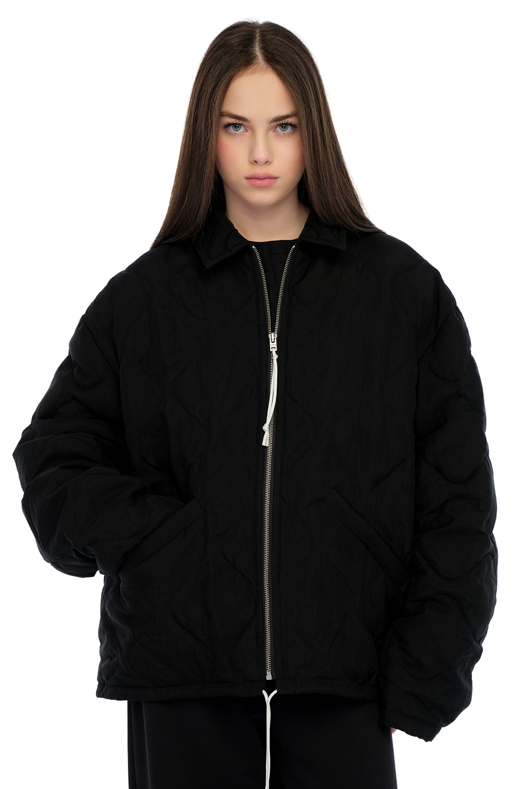 Куртка-сорочка oversize ACNE STUDIOS ACw24037